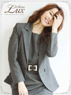 画像4: ビジネススーツ XL グレー 冬 キャバクラ Belsia.LUX(S/M/L/XL)(グレー) (4)