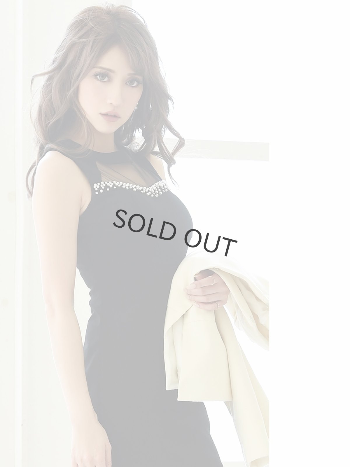 画像3: キャバクラスーツ スーツ タイト 無地 卒園式 Belsia(S/M/L/XL)(ホワイト/ブラック) (3)