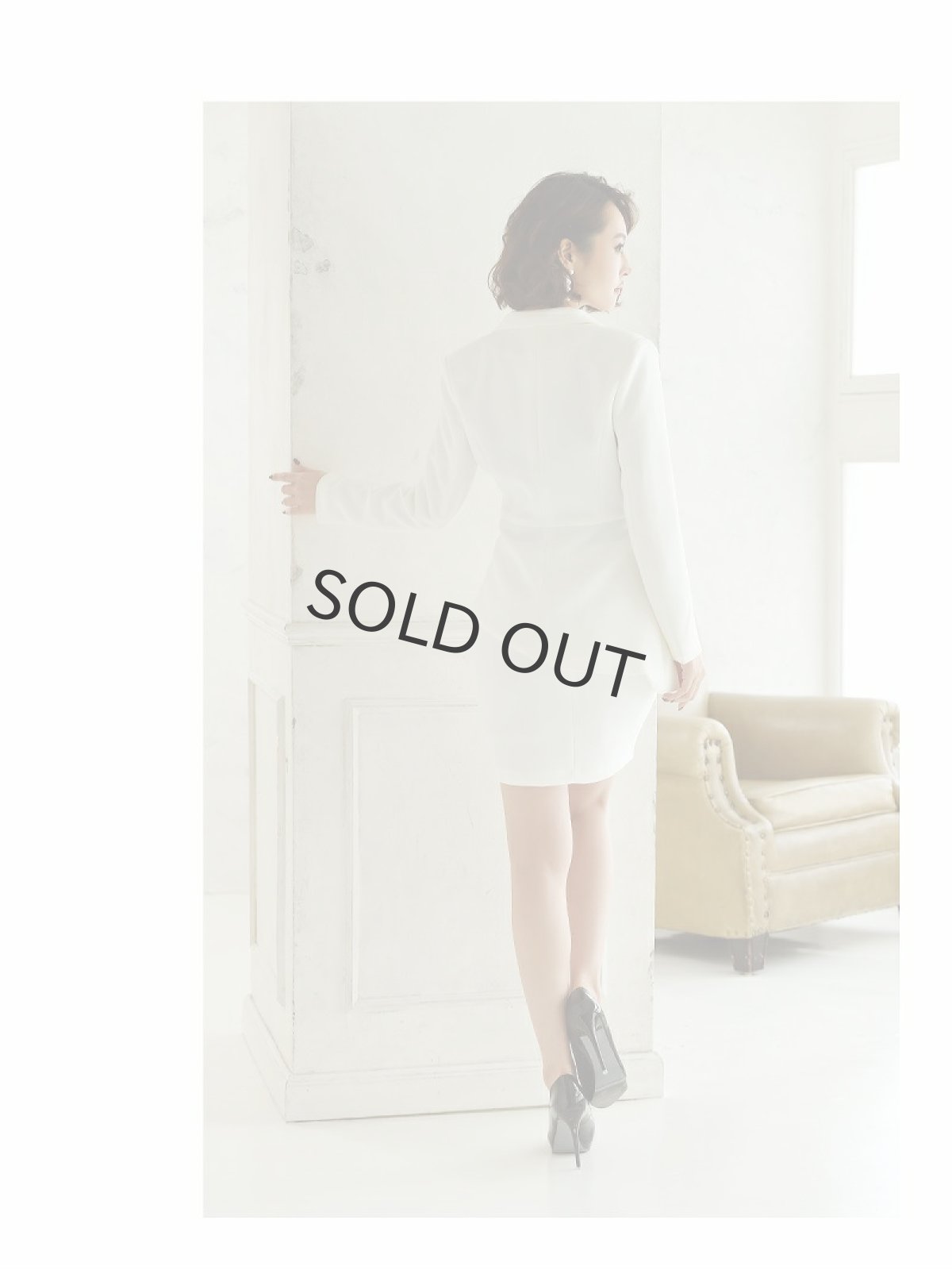 画像3: フォーマルスーツ 入園式 19号スーツ セットアップ 卒園式 Belsia(S/M/L/2L/3L/4L/5L)(ホワイト/ブラック) (3)