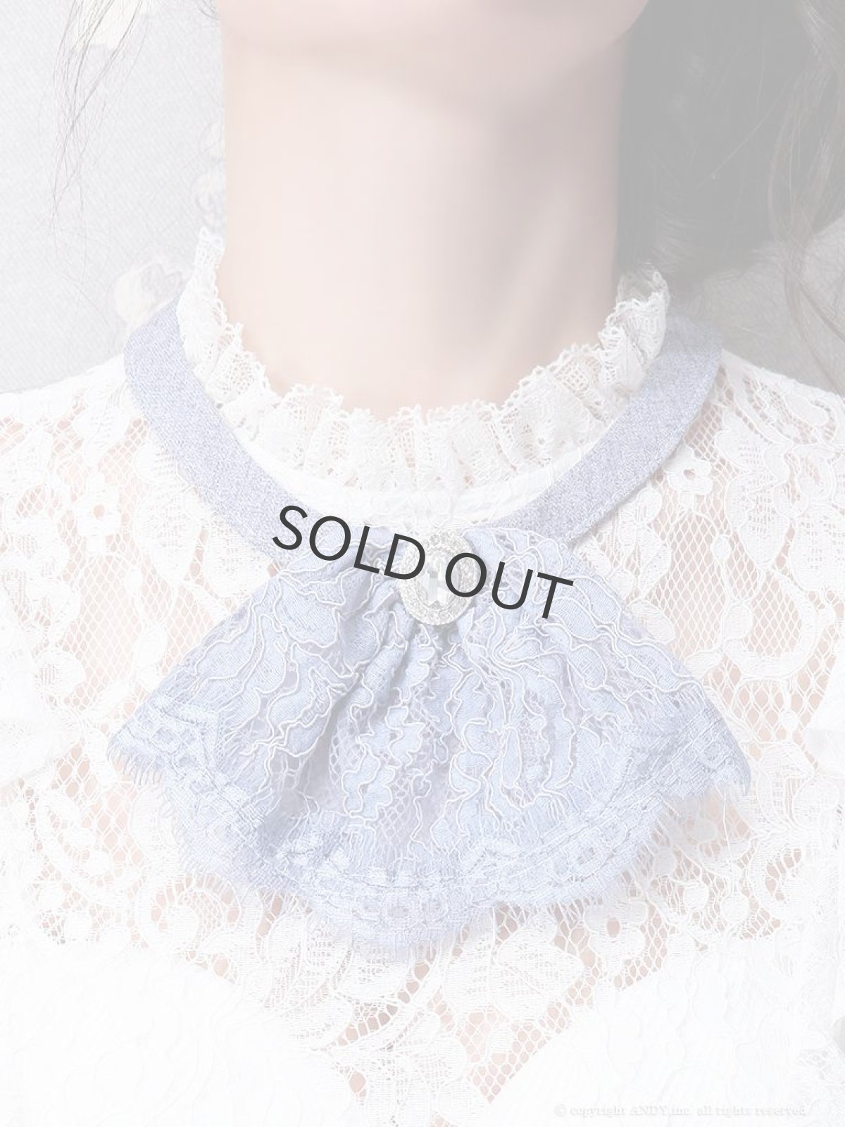 画像4: キャバドレス ミニ ITK レース フリル 谷間 細見せ an(S/M)(ホワイト×ブルー/ブラック×ライトグレー) (4)