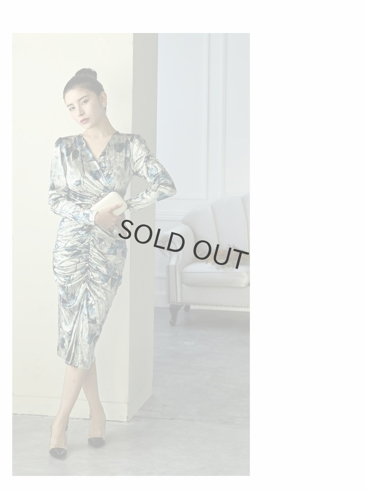 画像5: 韓国 ビロード シャーリング ストレッチ 同伴 DaysPiece(S/M/L)(ピンク/ブルー) (5)