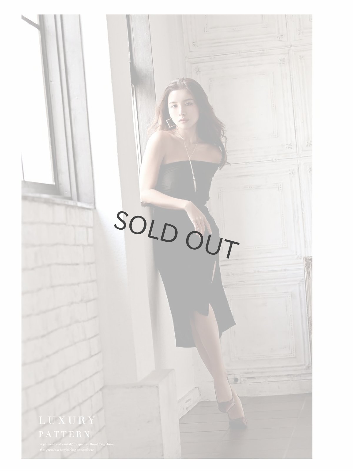 画像2: 膝丈 韓国ドレス ワンショルダー パーティードレス 青 DaysPiece(S/M/L)(ブラック/ターコイズ) (2)