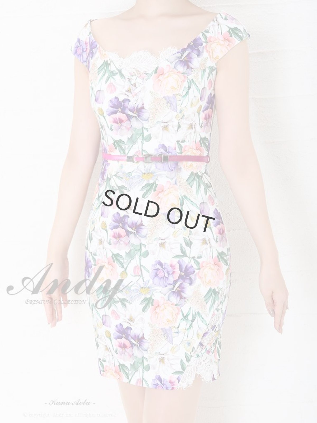 画像5: キャバドレス ミニ ITK バスト レース タイト セクシー ANDY(S/M)(ホワイトプリント/ブラックプリント) (5)