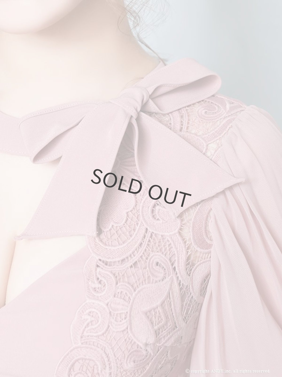 画像3: キャバドレス ミニ ITK 谷間 ピンク 青 an an(S)(ピンク/ブルー) (3)