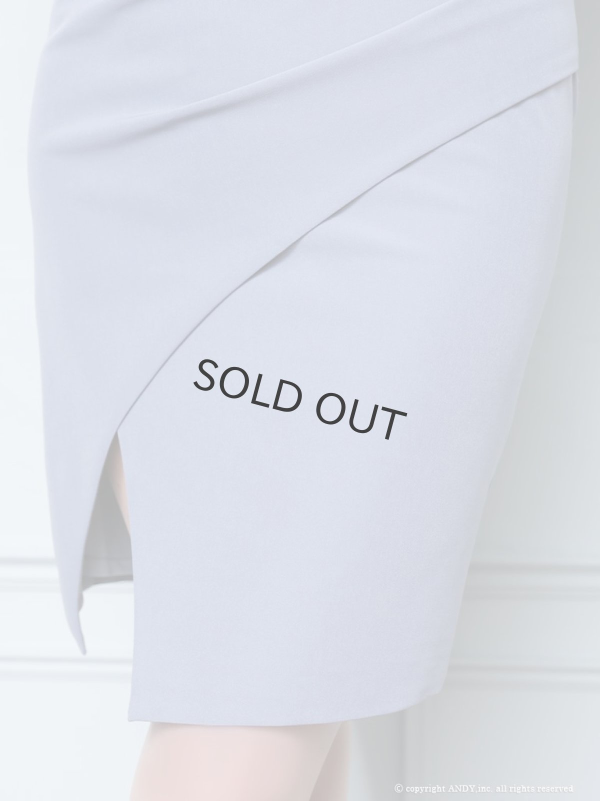 画像4: キャバドレス ミニ ITK 谷間 ピンク 青 an an(S)(ピンク/ブルー) (4)