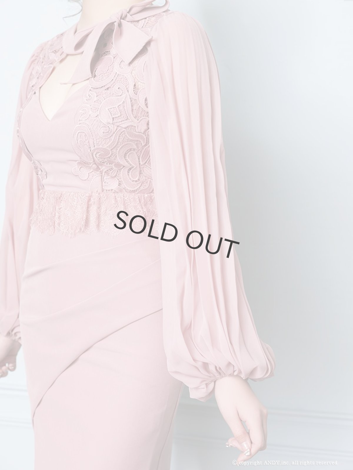 画像5: キャバドレス ミニ ITK 谷間 ピンク 青 an an(S)(ピンク/ブルー) (5)