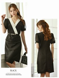 画像5: 袖付き 体型カバー ハイウエスト シアー 大人 Belsia(M/L/XL/XXL)(ブラック) (5)