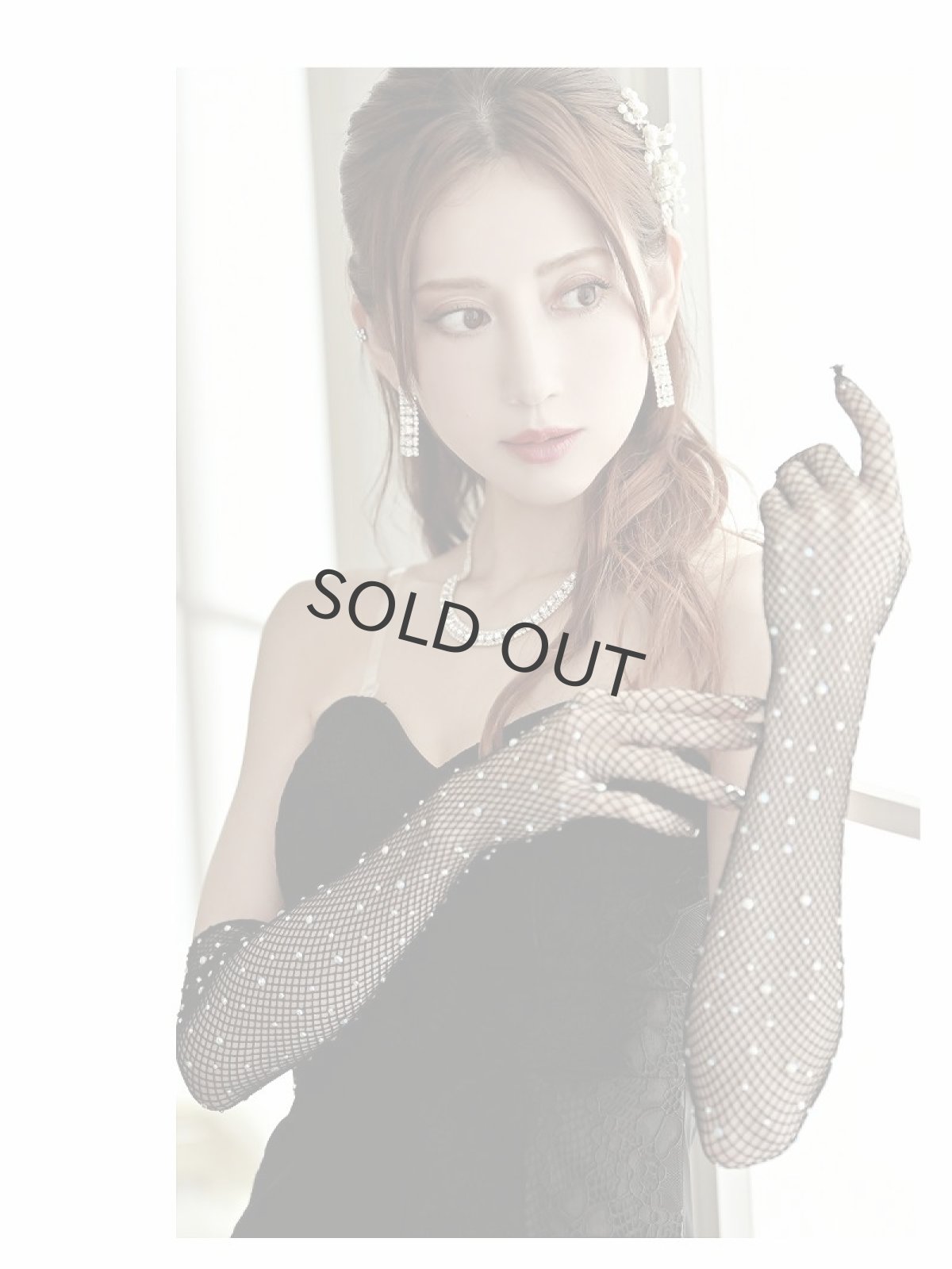 画像3: ロングドレス レース 黒 マーメイド sexy Belsia(S/M/L)(ブラック) (3)