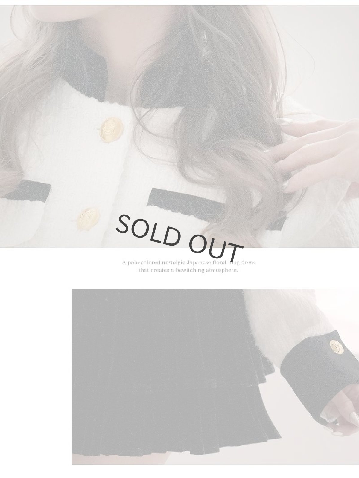 画像3: ツイード ミニ インナーパンツ付き XL 同伴 Belsia(S/M/L/XL)(ホワイト) (3)