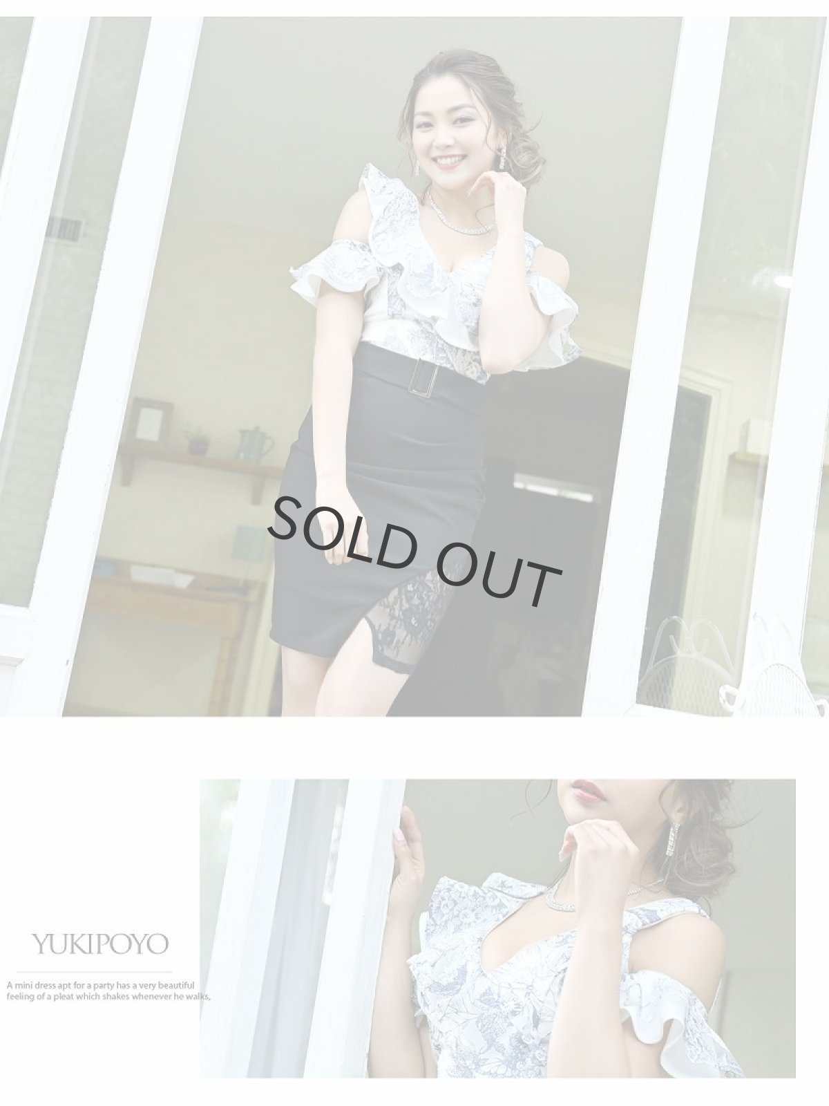 画像5: キャバドレス ミニ キャバドレス ナイトドレス ミニ丈 上品 大人 Belsia(S/M/L)(ブラック) (5)