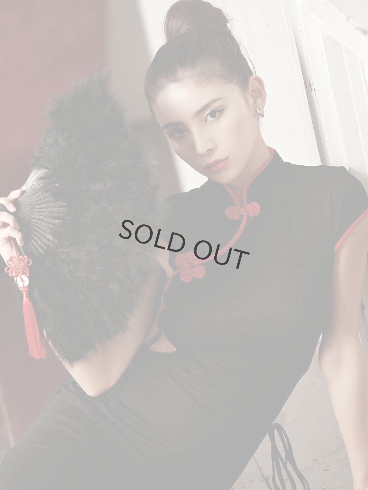 画像5: ワンピース キャバドレス キャバドレス 袖付 膝丈 sexy カッティング DaysPiece(S/M/L)(ブラック) (5)