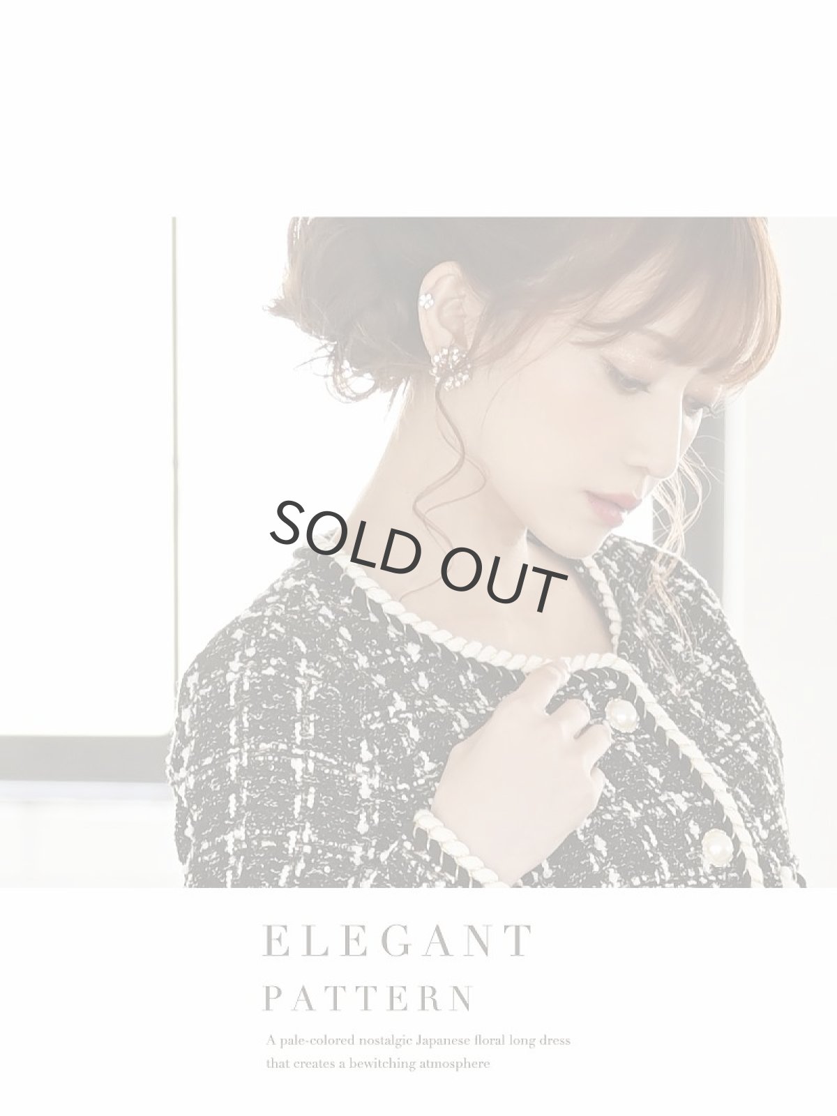 画像4: キャバスーツ フォーマル 高級感 ママスーツ クール かわいい Belsia.LUX(S/M/L)(ブラック/ブルー) (4)